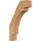 Ekena Millwork 3 1/2"W x 12"D x 20"H Merced Smooth Knee Brace, Western Red Cedar BRC04X12X20MRC00SWR - alternate 1